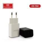شارژر دو پورت ارلدام Earldom مدل ES-194 به همراه کابل MicroUSB