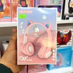 هدفون بلوتوثی گربه ای چراغدار مدل MZ-004