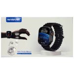 پک ساعت هوشمند و ایرپاد شیشه ای ویسمی Wisme مدل WS-73 Ultra 2